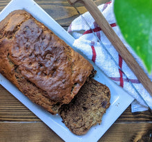 Load image into Gallery viewer, Loaf of homemade cinnamon bread