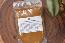 Load image into Gallery viewer, Recipe displayed on the back of SpiceFix Chole Masala blend 3.5 oz