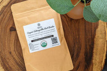 Load image into Gallery viewer, SpiceFix organic Ashwagandha root powder packet on display