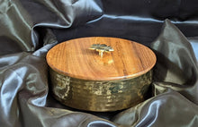 Load image into Gallery viewer, masala dabba side view on display