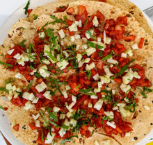 Load image into Gallery viewer, Onions marinated in SpiceFix chili powder used as a garnish