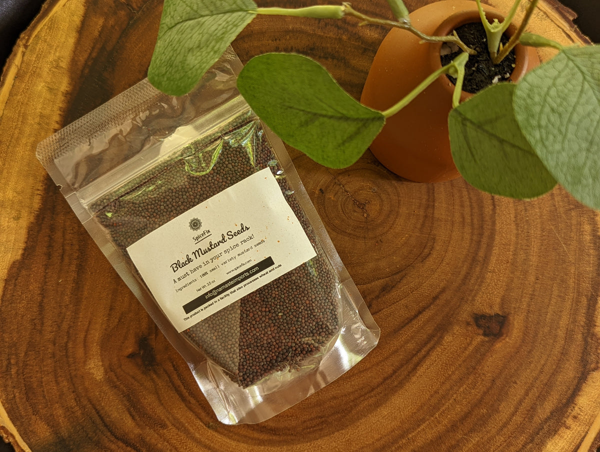 black mustard seeds for planting SpiceFix Black Mustard Seeds, 3.5 oz