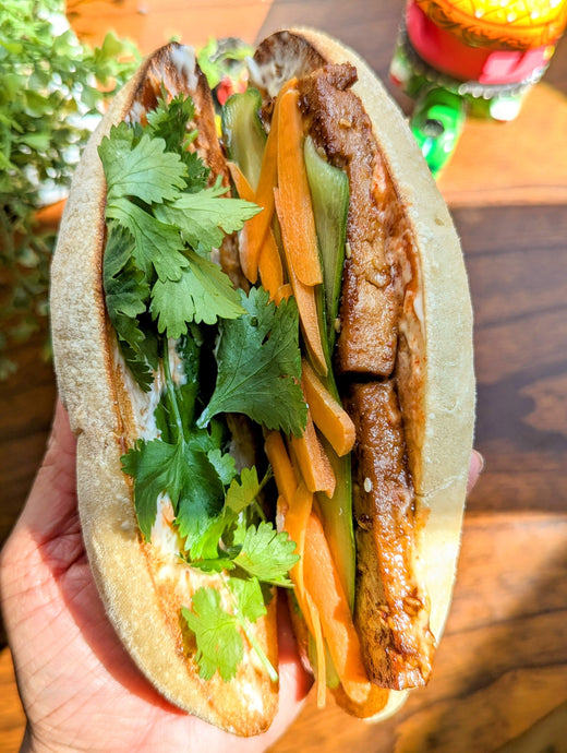 Super yummy Vegan Tofu Bahn Mi