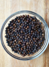 Load image into Gallery viewer, Bowl of SpiceFix Tellicherry peppercorns
