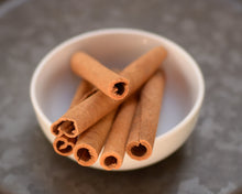 Load image into Gallery viewer, SpiceFix whole round cinnamon sticks in a bowl
