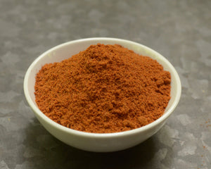 A bowl of SpiceFix Spicy Chili Powder 